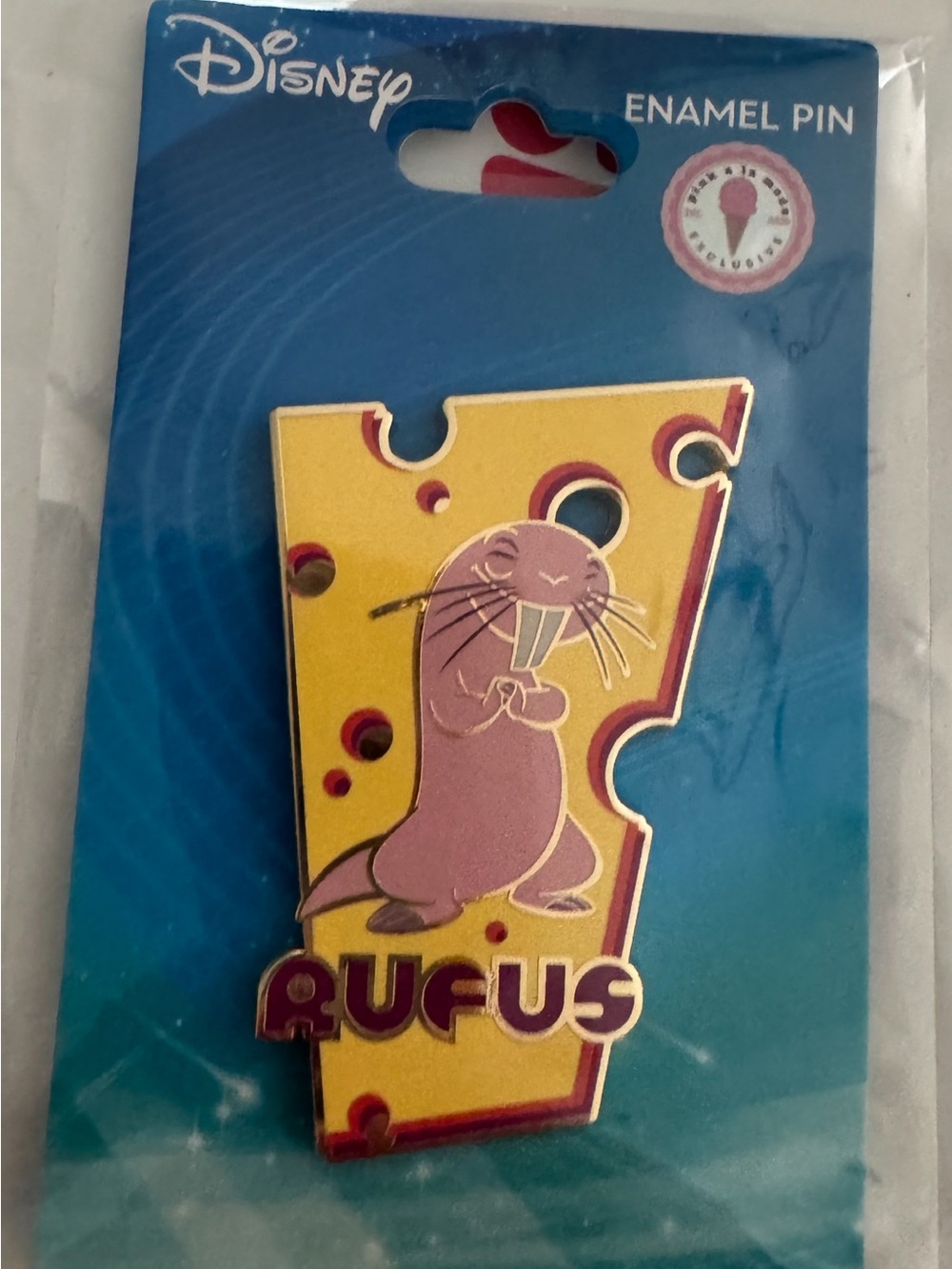 Disney Channel Kim Possible: Rufus Jumbo Trading Pin 2026 new